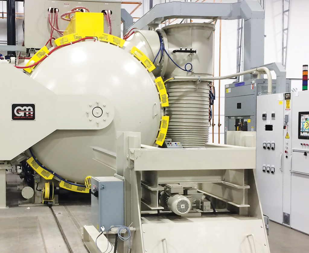 horizontal vacuum furnace