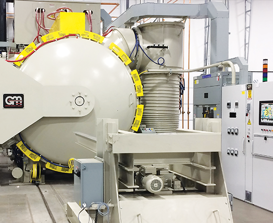 horizontal vacuum furnace