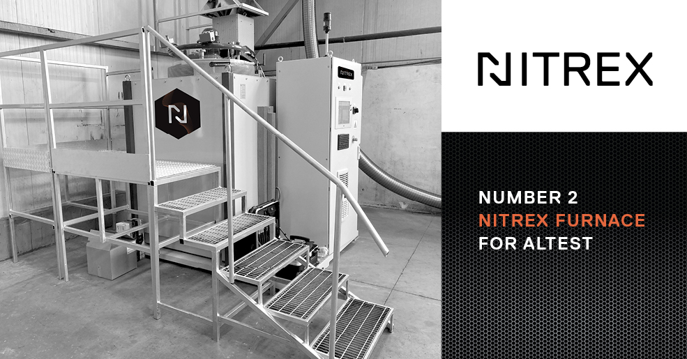 Second Nitrex Nitriding System For Aluminum Extrusion Company Aluplast Bulgaria