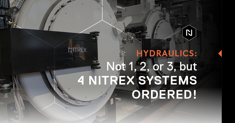 European Hydraulics Manufacturer Receives Second Set of Nitrex Heat Treatment Systems