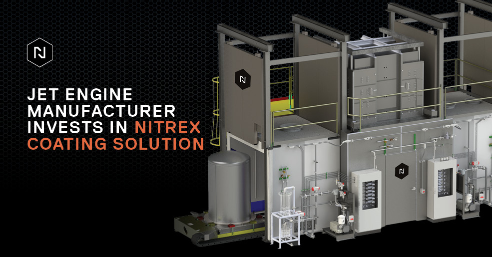 Jet Engine Manufacturer Enhances Production Capabilities with Nitrex Vapor Phase Aluminizing Furnaces