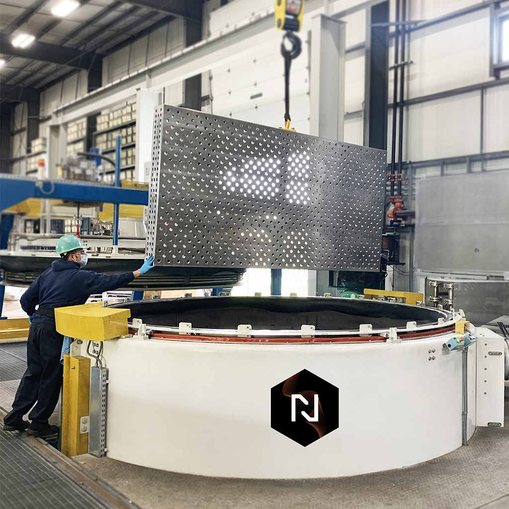 HEAT TREATING SERVICES: MASTERING NITRIDING/NITROCARBURIZING OF LARGE-SCALE PARTS, WELDING TABLE