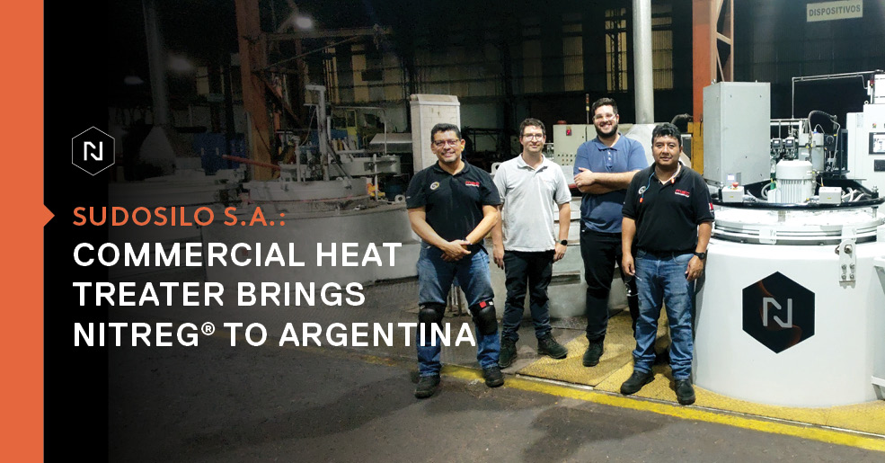 Sudosilo S.A., a leading commercial heat treatment service provider in South America, is bringing premier nitriding to the Argentine industrial sector with the recent commissioning of a Nitrex turnkey installation.
