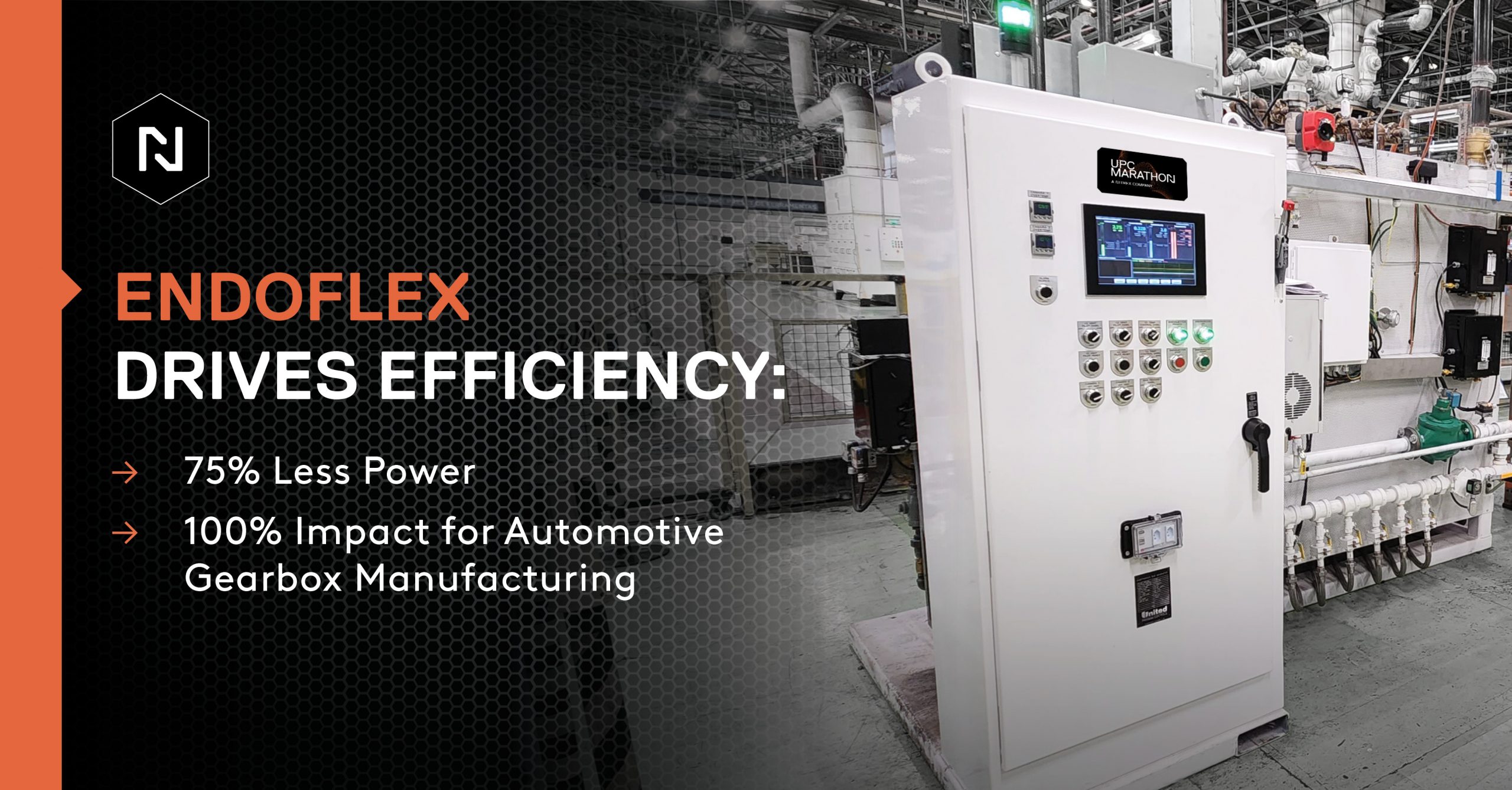 Automotive Company Orders Second Endoflex Generator From UPC-Marathon, a Nitrex Company
